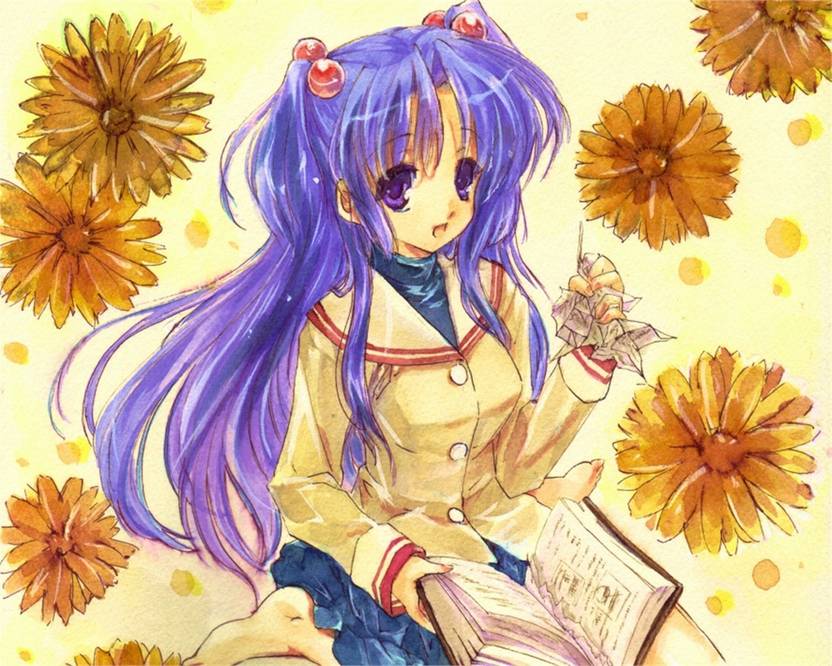 Athah Anime Clannad Kotomi Ichinose 13 19 Inches Wall Poster
