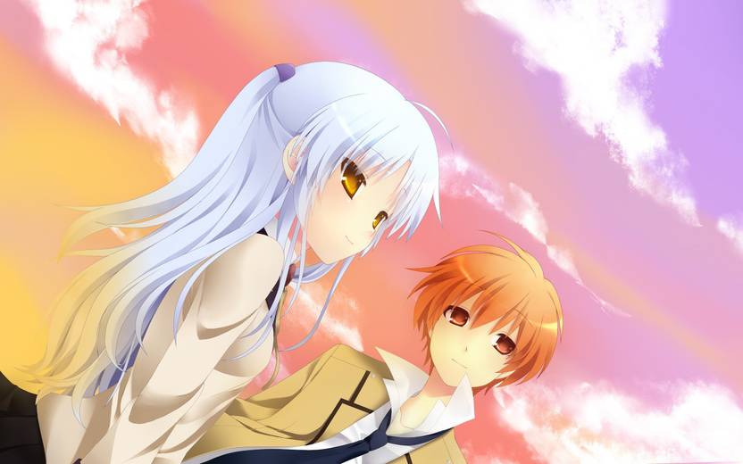 Athah Anime Angel Beats Kanade Tachibana Yuzuru Otonashi 13