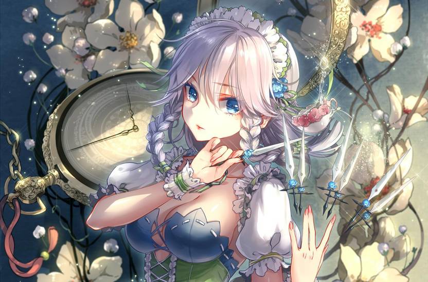 Athah Anime Touhou Sakuya Izayoi Dagger Maid 13 19 Inches
