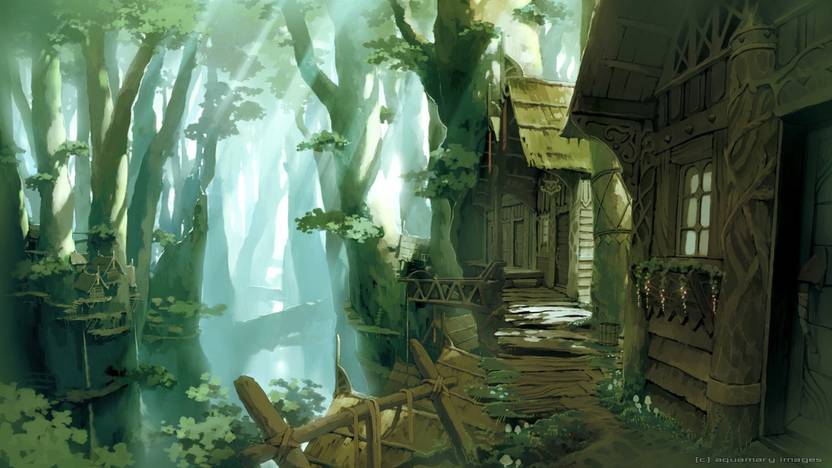 athah anime original forest
