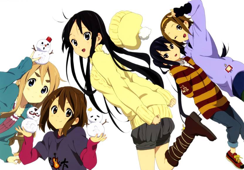 Athah Anime K On Tsumugi Kotobuki Mio Akiyama Yui Hirasawa