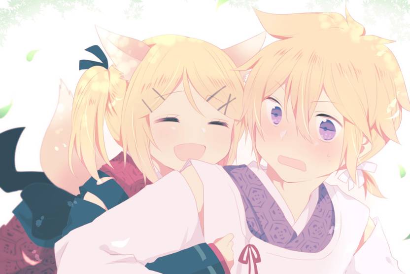 Athah Anime Vocaloid Rin Kagamine Len Kagamine 13 19 Inches