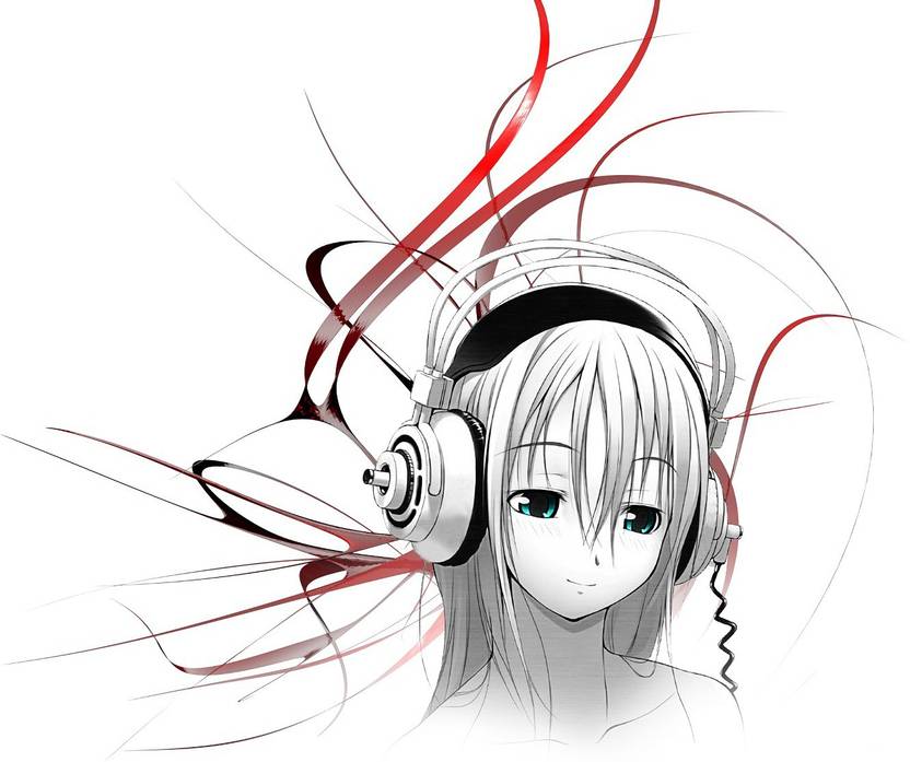 Athah Anime Super Sonico Woman Headphones Cute Artistic 13
