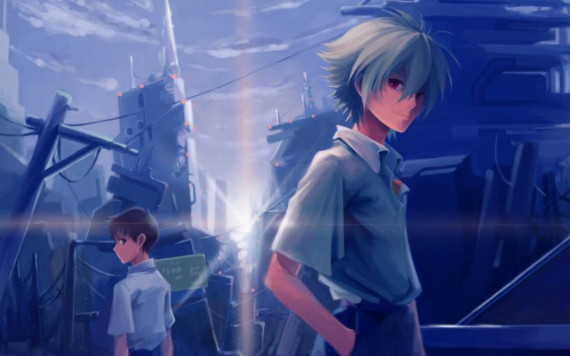 Athah Anime Neon Genesis Evangelion Shinji Ikari Kaworu