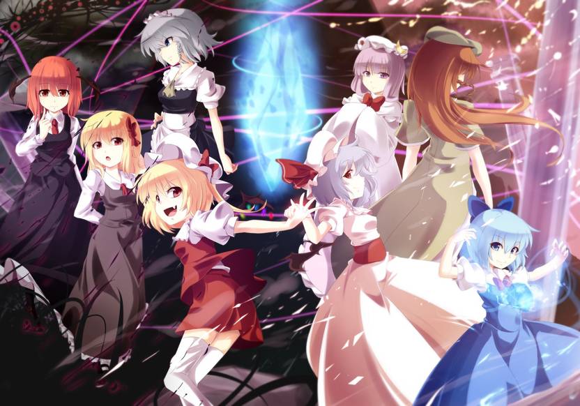 Athah Anime Touhou Cirno Koakuma The Embodiment Of Scarlet