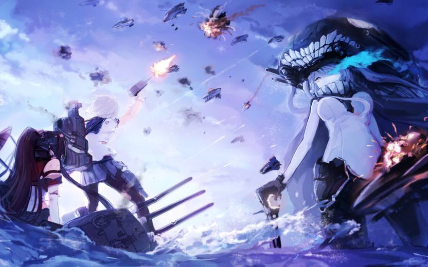Athah Anime Kantai Collection Wo Class Hamakaze Yamato
