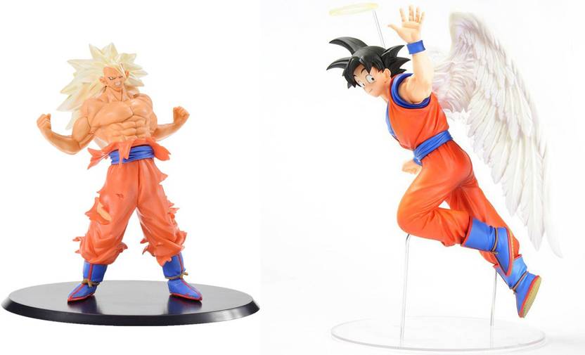 Imodish Dragon Ball Z Dbz Set Of 2 Pcs Goku White Hair Ultra