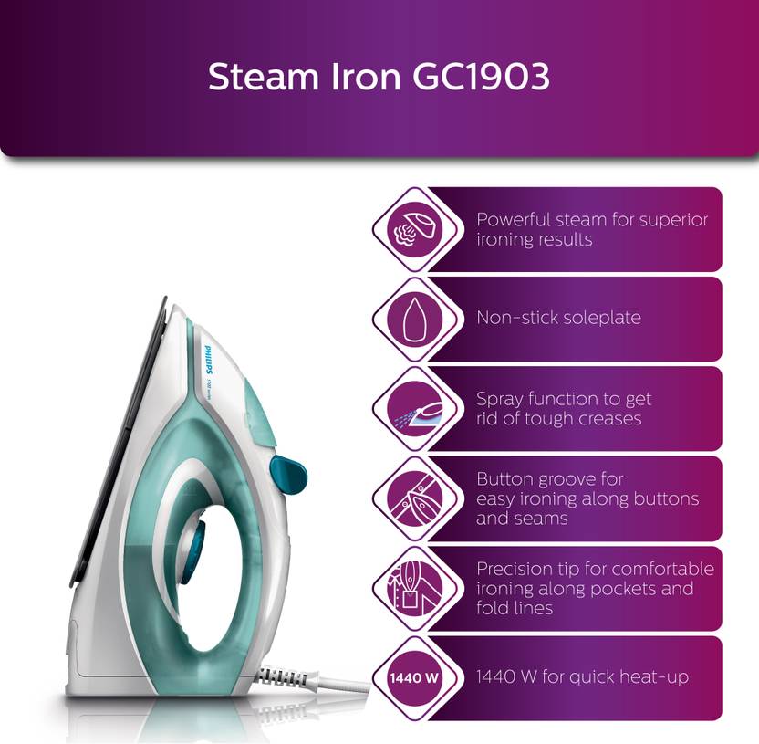 Philips GC1903 Steam Iron