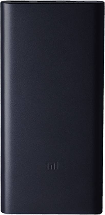 Mi 10000 mAh Power Bank PLM09ZM, 2i   Black, Lithium Polymer Mi Power Banks