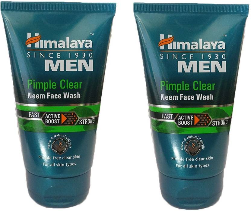 HIMALAYA Men Pimple Clear Neem Face Wash Price in India, Buy HIMALAYA