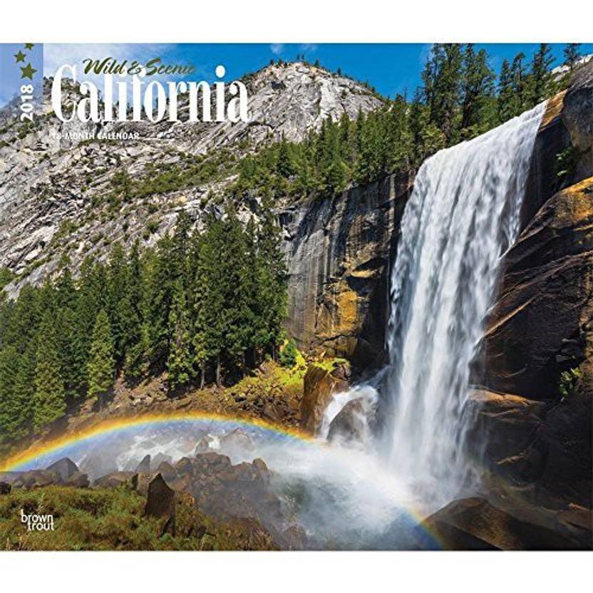 California Wild Amp Scenic 2018 14 X 12 Inch Monthly