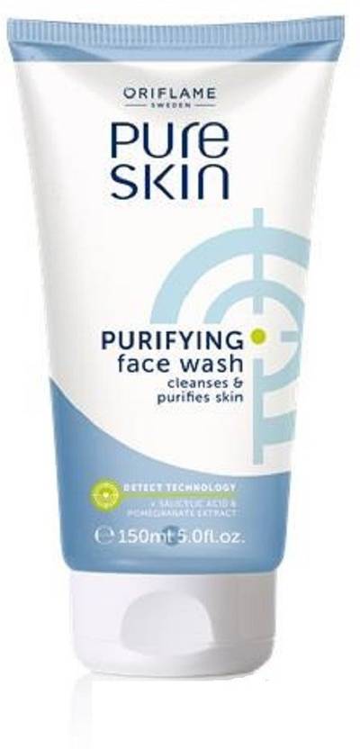 Oriflame Pure Skin Scrub Face Wash Review Facial Scrub