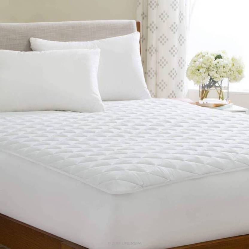 Aakriti Homes Mattress Topper Single Size Waterproof Mattress Cover