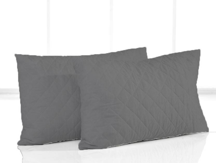 Linenovation Quilted Microfibre Filled Euro Size Pillow Protector