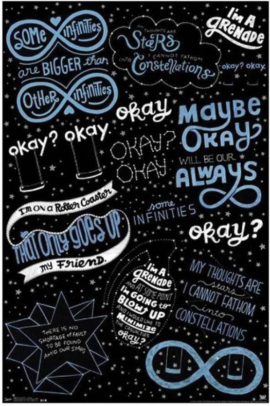 Fault In Our Stars Poster Paper Print Decorative Posters