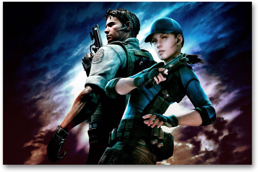 Wall Poster Resident Evil 5 Gold Edition Hd Game Poster Paper