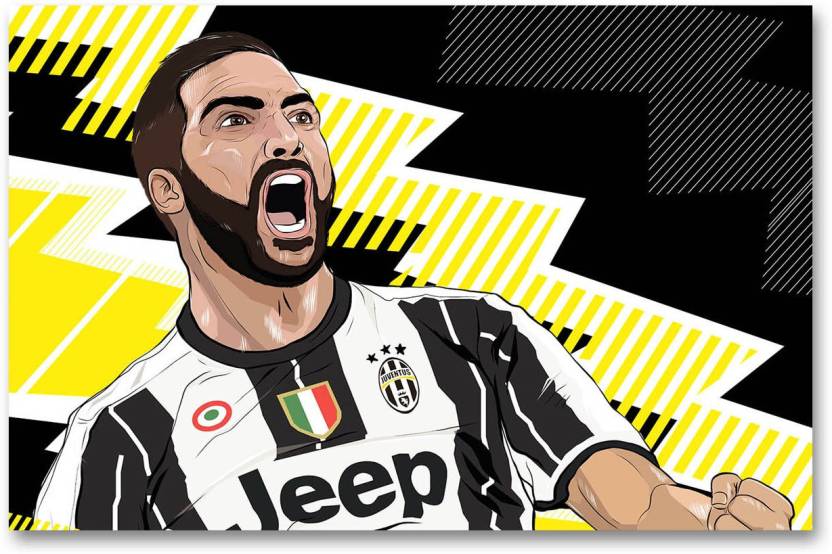 Juventus Football Club Wall Poster Gonzalo Higuaín Fan