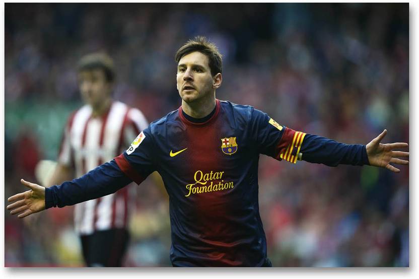 Wall Poster Lionel Messi Fc Barcelona Hd Quality Wall