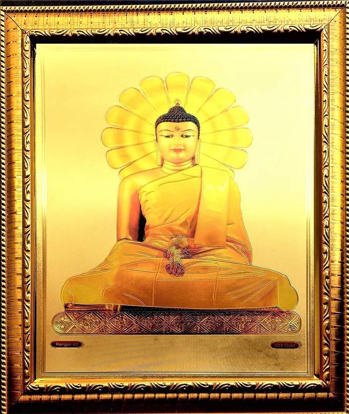 Ada Handicraft Lord Buddha Religious Frame In India Ada Handicraft Lord Buddha Religious