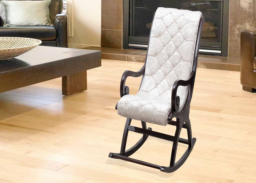 Dzyn Furnitures Solid Wood 1 Seater Rocking Chairs Price In India