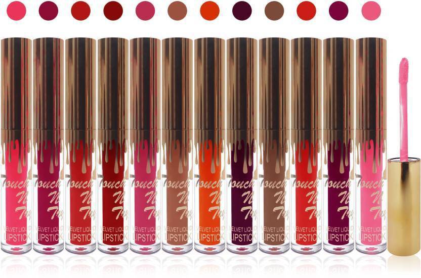 The Mac Co Seven Cosmetics Makeup Touch N Try Velvet Matte Liquid
