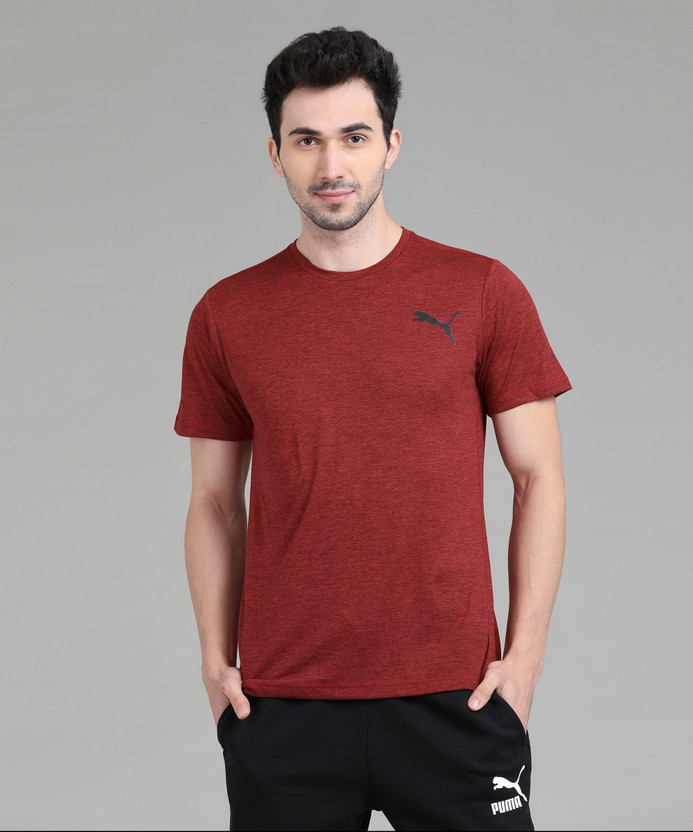maroon puma shirt