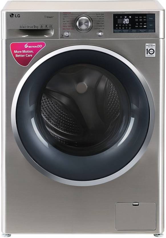 Lg 9 Kg Fully Automatic Front Load Washing Machine Grey Price In