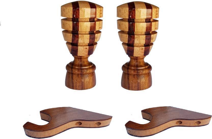 Boruz Brown Rod Rail Bracket Curtain Knobs Price In India Buy