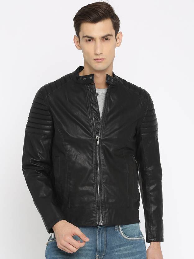 Wrangler Full Sleeve Solid Men S Jacket