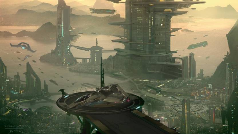 Athah Star Citizen Wall Poster 13 19 Inches Matte Finish