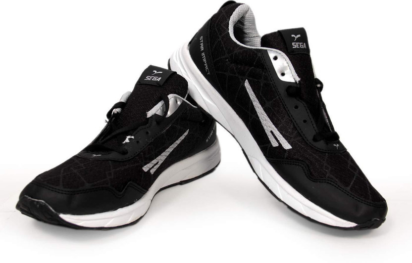 SEGA BLACK MARATHON Running Shoes For