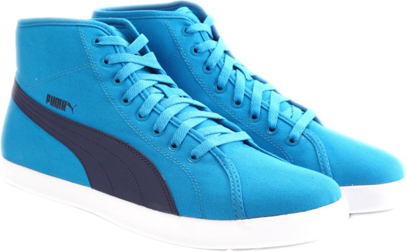puma blue colour shoes