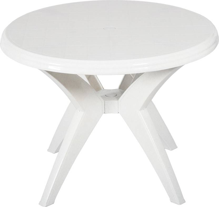 Cello Presto Plastic Outdoor Table Price In India Cello Presto Plastic Outdoor Table Finish Color Gbk Granite Grey