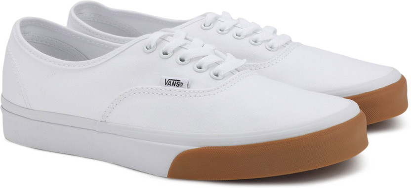 vans authentic full white original