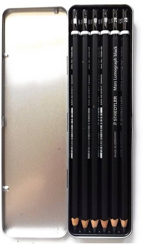 Flipkartcom Staedtler Mars Lumograph Black Artist Wooden