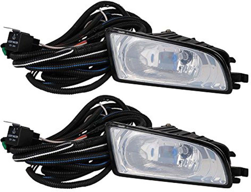Front Right-Side Bumper Grille with Fog Light Space