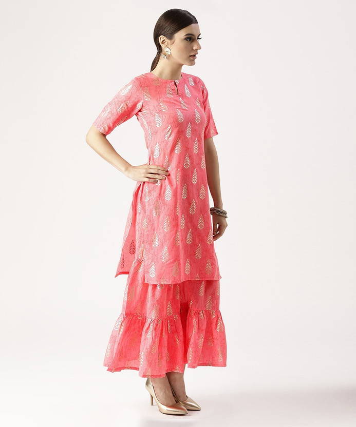 LIBAS Women Kurta and Sharara Set - Buy 