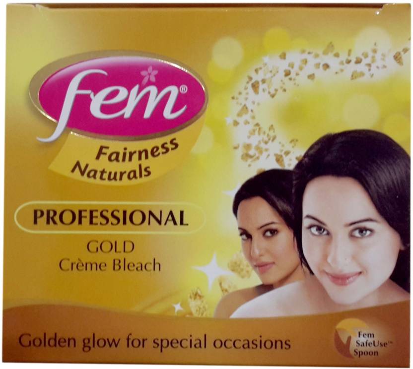 Fem Professional Gold Creme Bleach 212 G Price In India Buy Fem