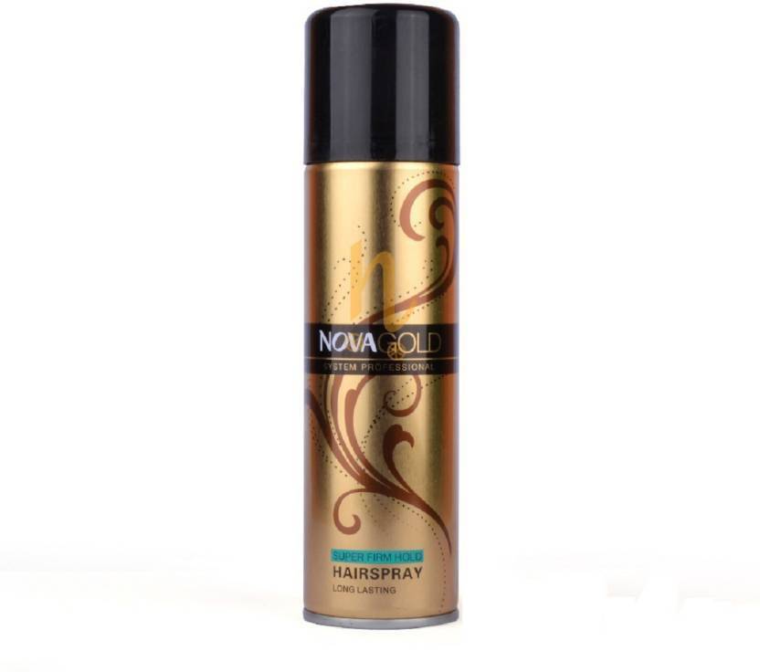 Nova Gold System Professional Super Firm Hold Hair Spray Hair