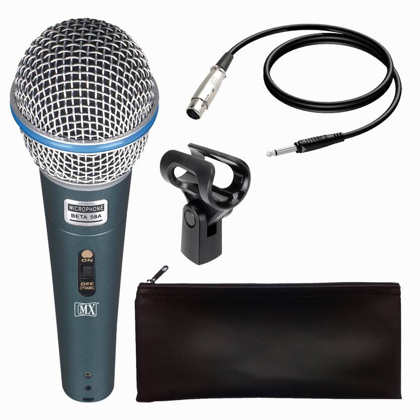 MX Dynamic Mic Cardioid Vocal MultiPurpose Microphones with XLR1/4