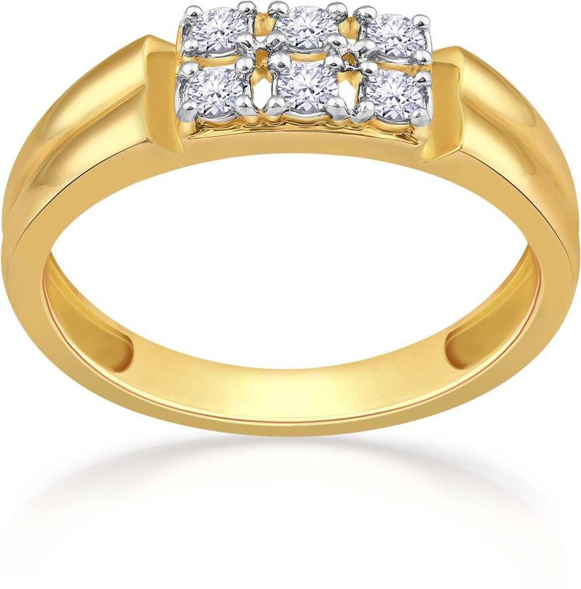 MALABAR GOLD & DIAMONDS KRJRM36530Q 18kt Diamond Yellow Gold ring Price