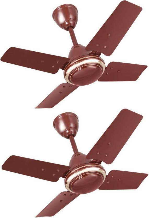 Winstar Mini Decor 24 Inch Pack Of 2 4 Blade Ceiling Fan