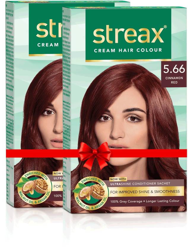 Streax Cream Hair Colour Pack Of 2 Hair Color Price In India