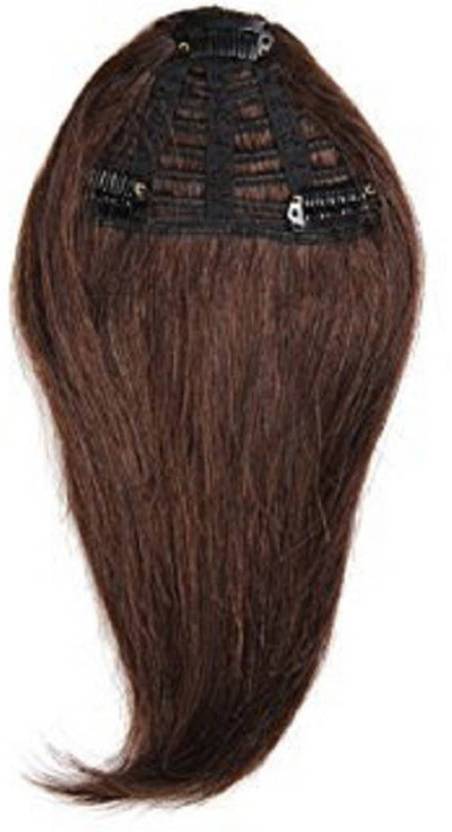 Aasa Front Fringe For Pretty Girls Women Dark Brown Color Hair