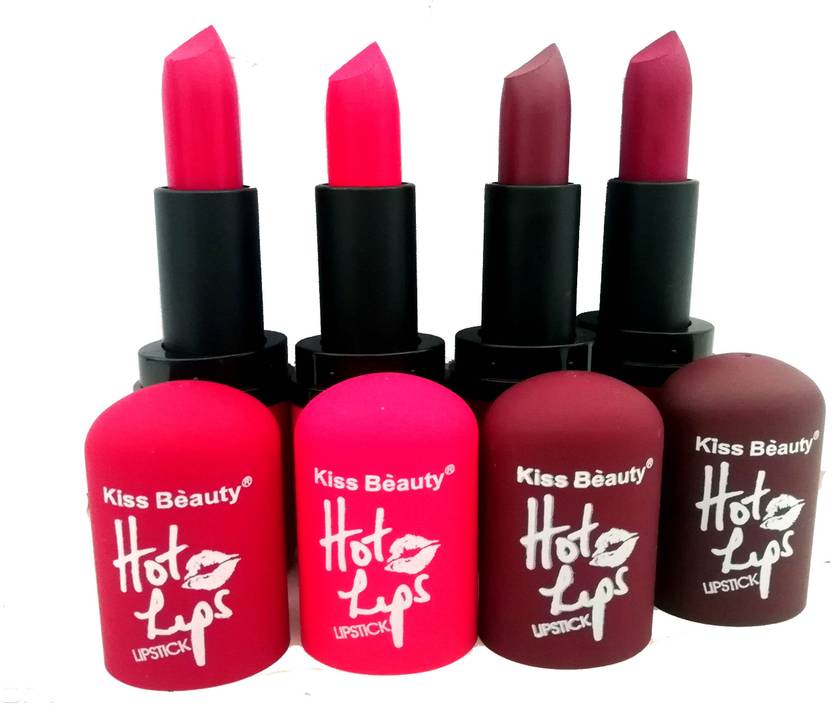 Kiss Beauty HOT LIPS LIPSTICK Price in India, Buy Kiss Beauty HOT