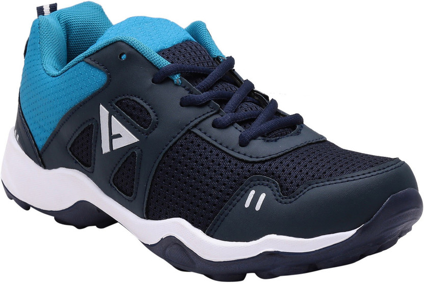 navy blue athletic shoes