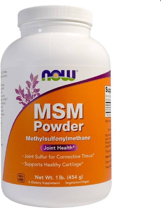 Now Foods MSM Powder Price in India Buy Now Foods MSM Powder online