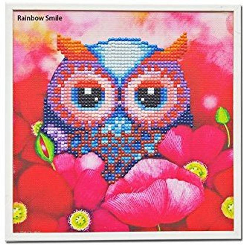 Rainbow Smile Diy Diamond Paiting For Children With Frame Child39