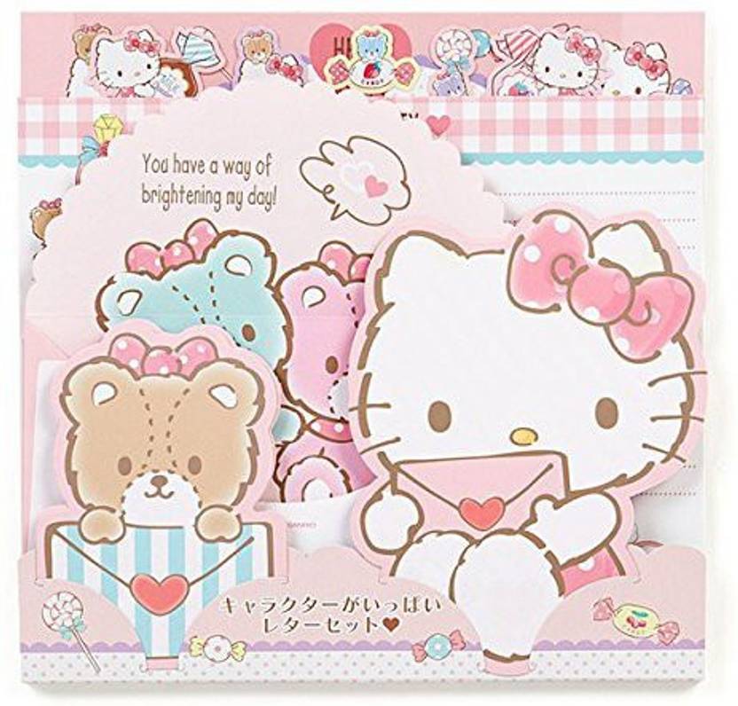 Hello Kitty Letter Set Japanese Style Stationery Letter Set