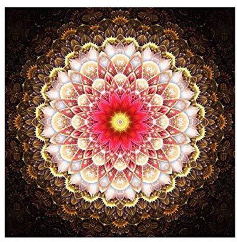 Small Daisies 5d Full Diamond Painting Kit Diy Rhinestone